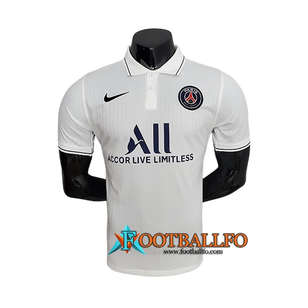 Camiseta Polo PSG Blanca 2022/2023