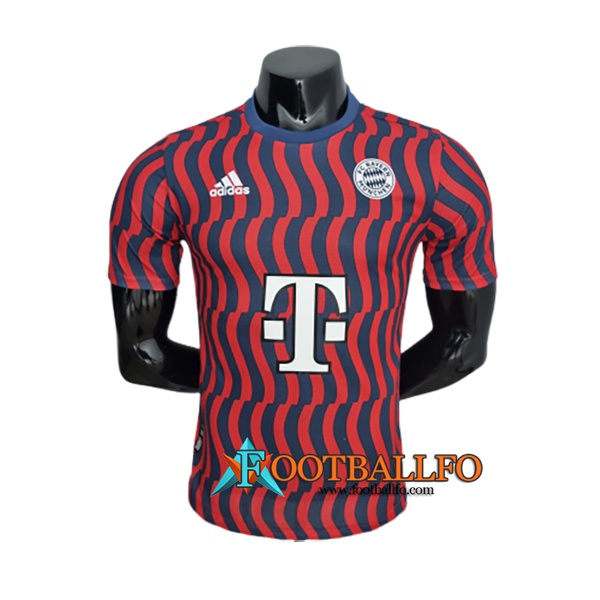 Training T-Shirts Bayern Munich Rojo/Azul 2022/2023