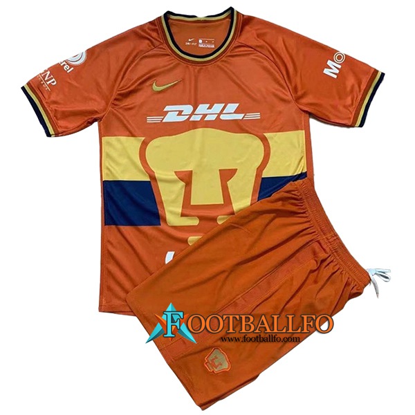 Camiseta Futbol Pumas UNAM Ninos Tercero 2022/2023
