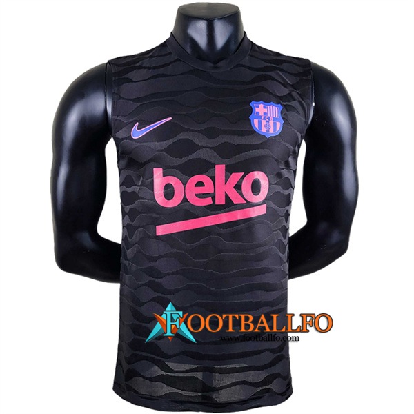 Camiseta Entrenamiento sin mangas FC Barcelona Negro 2022/2023