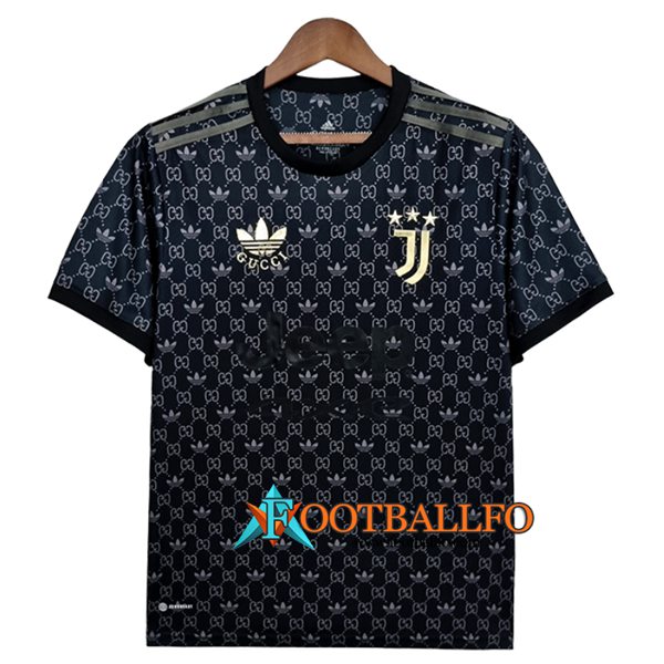 Camiseta Entrenamiento Juventus GUCC Negro 2022/2023