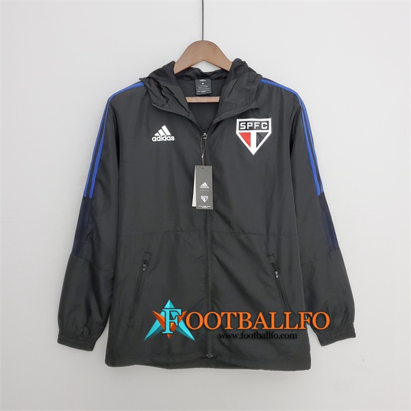 Rompevientos Sao Paulo FC Negro 2022/2023