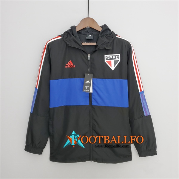 Rompevientos Sao Paulo FC Blue/Negro 2022/2023