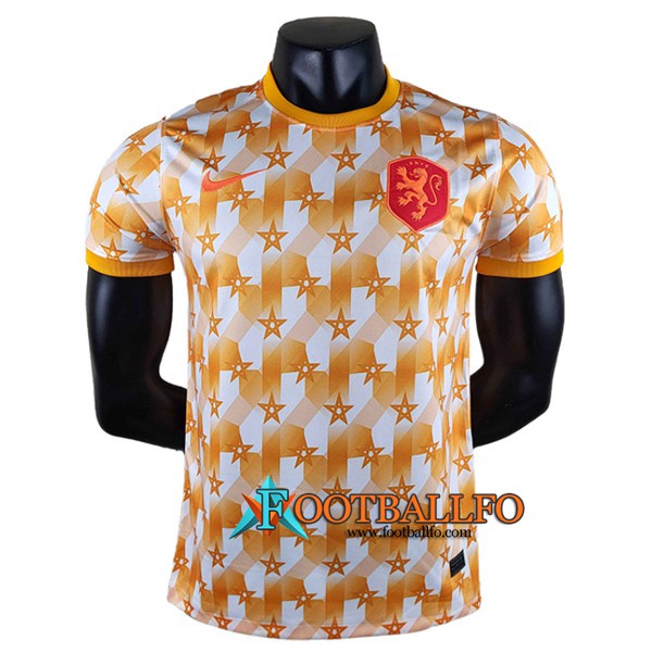Camiseta Futbol Países Bajos Naranja 2022/2023
