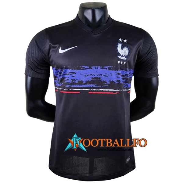 Camiseta Futbol Francia Concept Negro 2022/2023
