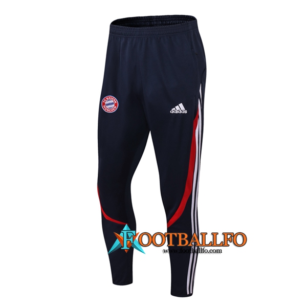 Pantalon Entrenamiento Bayern Munich Negro/Rojo 2022/2023