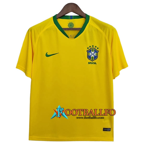 Camisetas De Futbol Brasil Retro Primera 2018