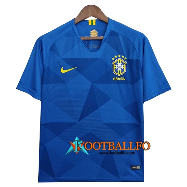 Camisetas De Futbol Brasil Retro Segunda 2018