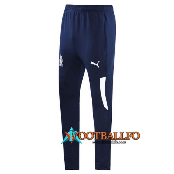 Pantalon Entrenamiento Marsella OM Azul Marin 2022/2023