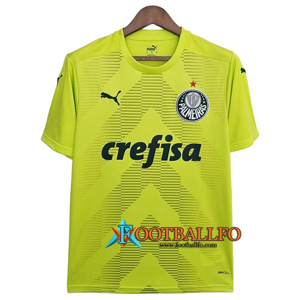 Camisetas De Futbol Palmeiras Portero Amarillo 2022/2023