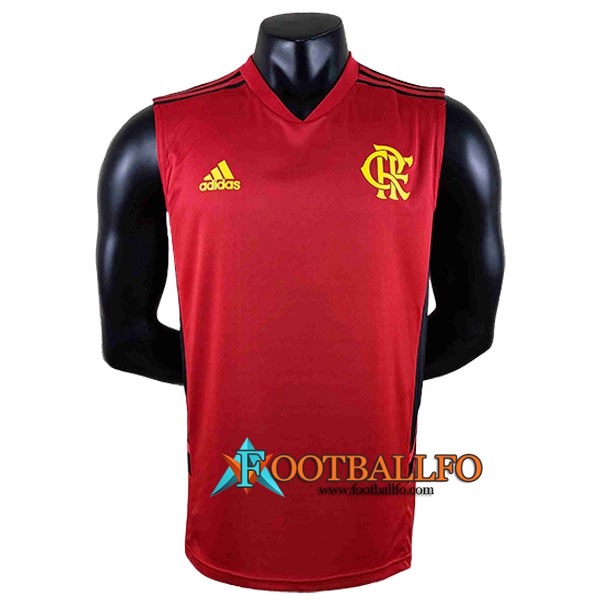 Camisetas De Futbol Flamengo Gilet Rojo 2022/2023