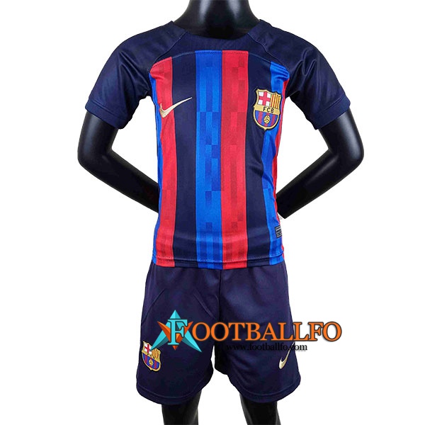 Camisetas De Futbol FC Barcelona Ninos Primera 2022/2023