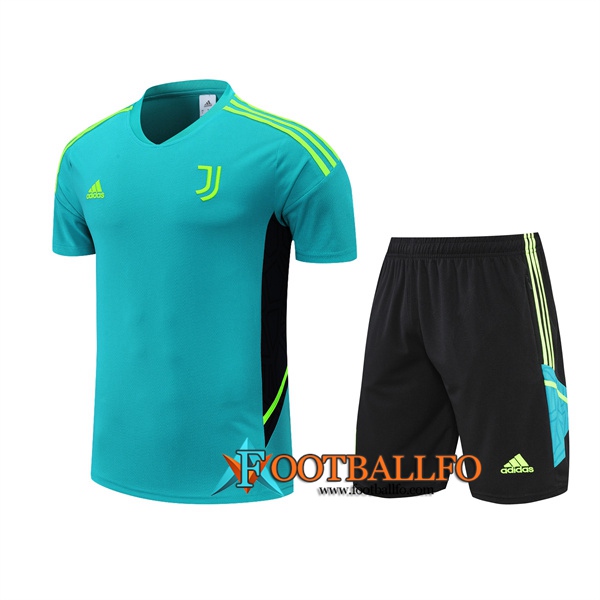 Camiseta Entrenamiento +Cortos Juventus Verde 2022/2023