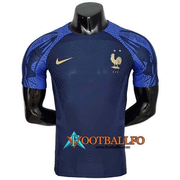Camiseta Entrenamiento Francia Azul marino 2022/2023