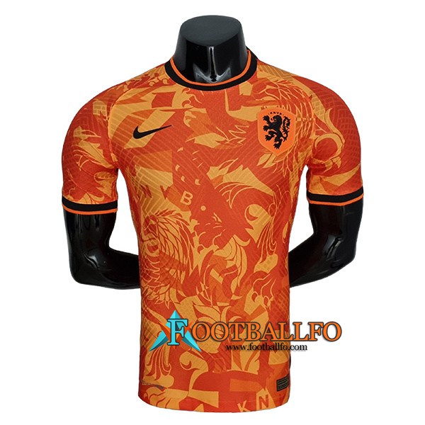 Camiseta Entrenamiento Países Bajos Naranja 2022/2023