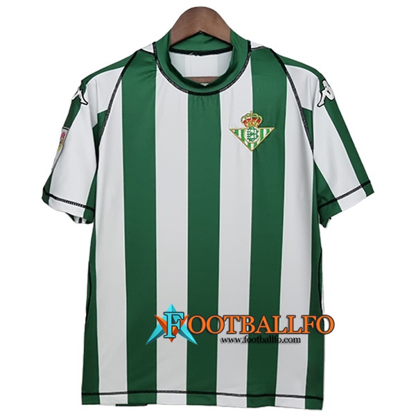 Camisetas De Futbol Real Betis Retro Primera 2003/2004