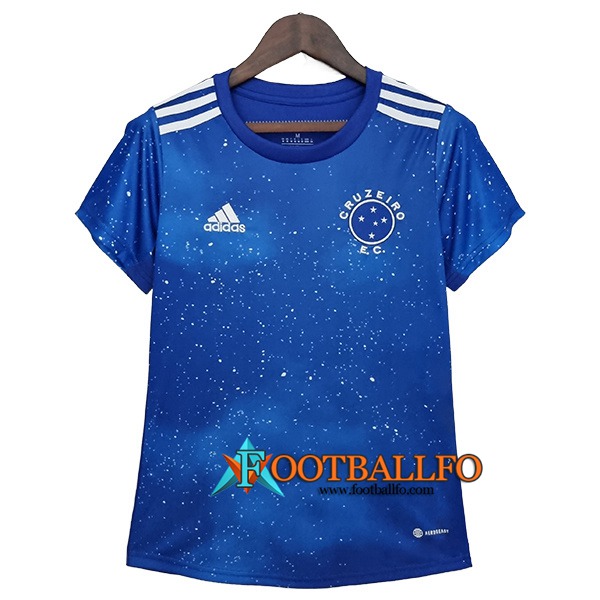 Camisetas De Futbol Cruzeiro Mujer Primera 2022/2023