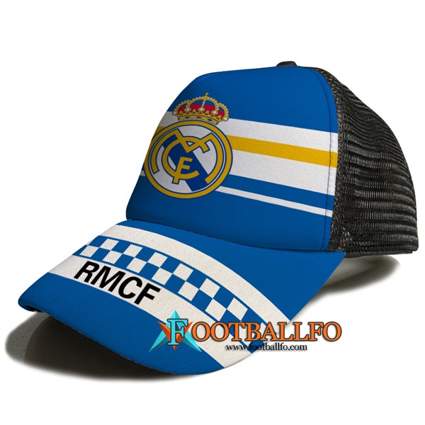 Gorra De Futbol Real Madrid Azul/Blanco 2023