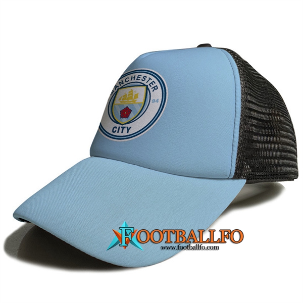 Gorra De Futbol Manchester City Azul 2023
