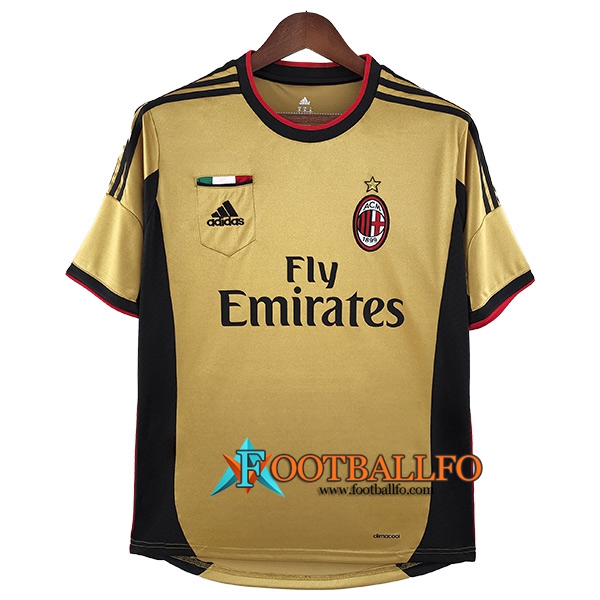 Camisetas De Futbol AC Milan Retro Tercera 2013/2014