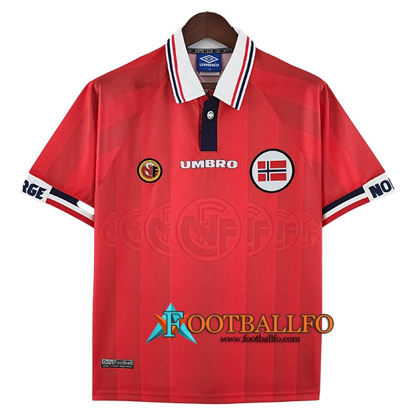Camisetas De Futbol Noruega Retro Primera 1998/1999