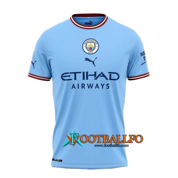 Camisetas De Futbol Manchester City Primera 2022/2023