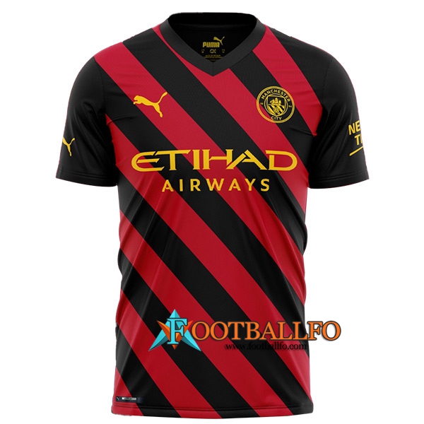 Camisetas De Futbol Manchester City Segunda 2022/2023