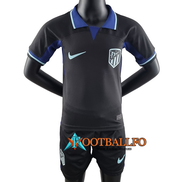 Camisetas De Futbol Atletico Madrid Ninos Segunda 2022/2023