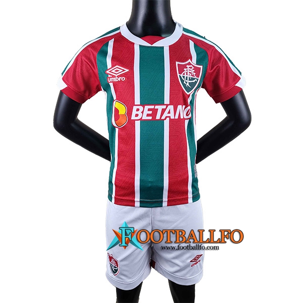 Camisetas De Futbol Fluminense Ninos Primera 2022/2023