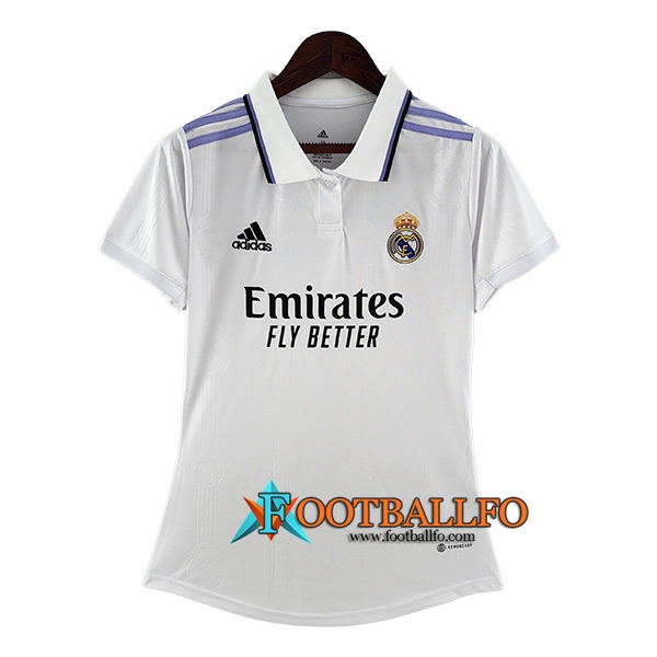 Camisetas De Futbol Real Madrid Mujer Primera 2022/2023