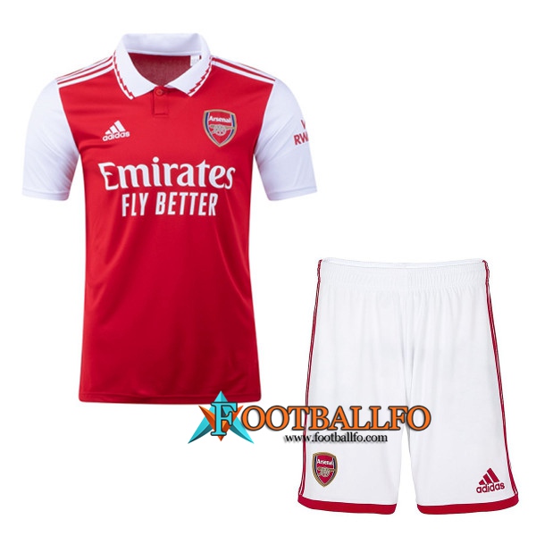 Camisetas De Futbol Arsenal Primera + Cortos 2022/2023
