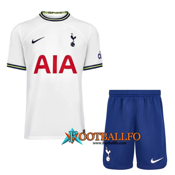 Camisetas De Futbol Tottenham Hotspurs Primera + Cortos 2022/2023