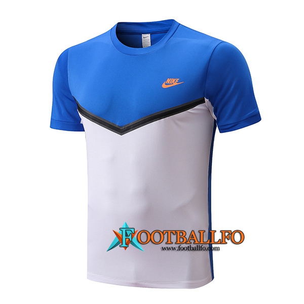 Camiseta Entrenamiento Nike Blanco/Azul 2022/2023