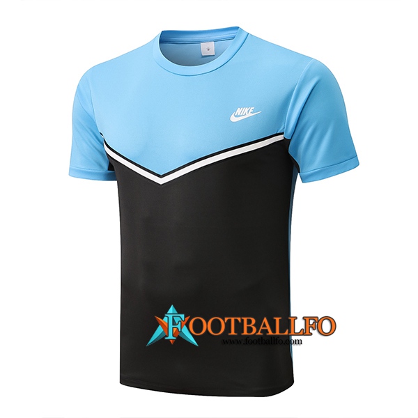 Camiseta Entrenamiento Nike Negro/Azul 2022/2023