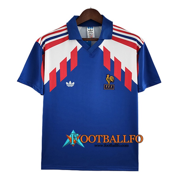 Camisetas De Futbol Francia Retro Primera 1988/1990