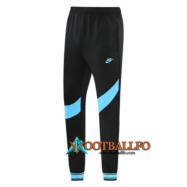 Pantalon Entrenamiento Nike Negro/Azul 2022/2023