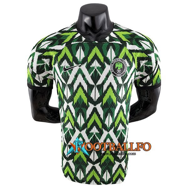 Camisetas De Futbol Nigeria Blanco/Verde Copa Del Mundo 2022