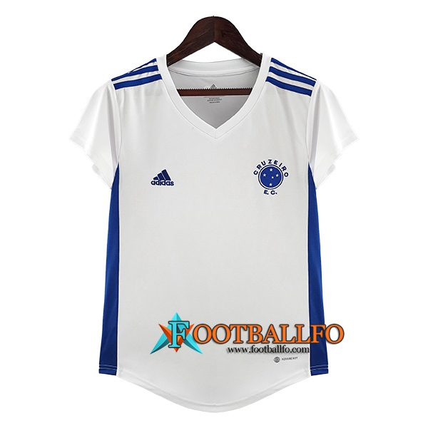 Camisetas De Futbol Cruzeiro Mujer Segunda 2022/2023