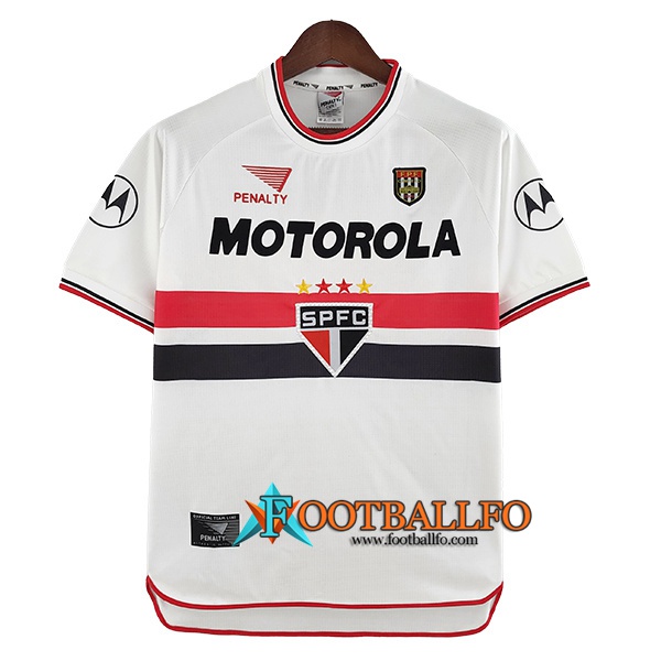 Camisetas De Futbol Sao Paulo FC Retro Primera 2000