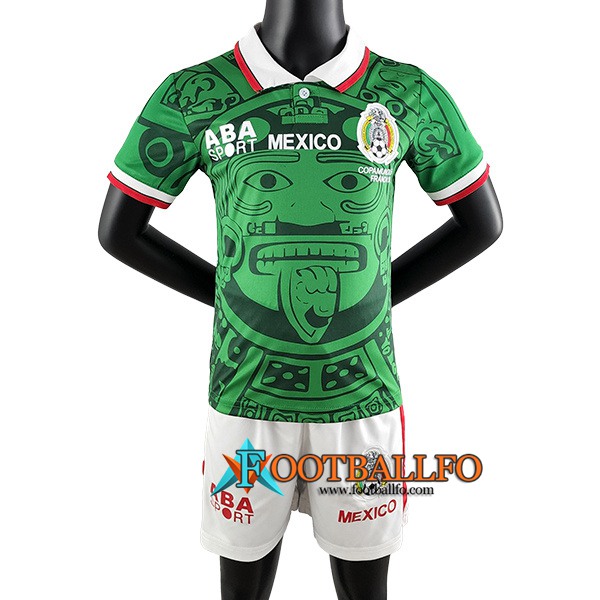 Camisetas De Futbol México Retro Ninos Primera 1998