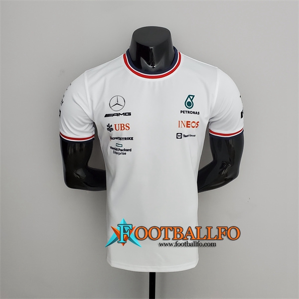 T-shirt F1 Mercedes Benz Blanco 2022
