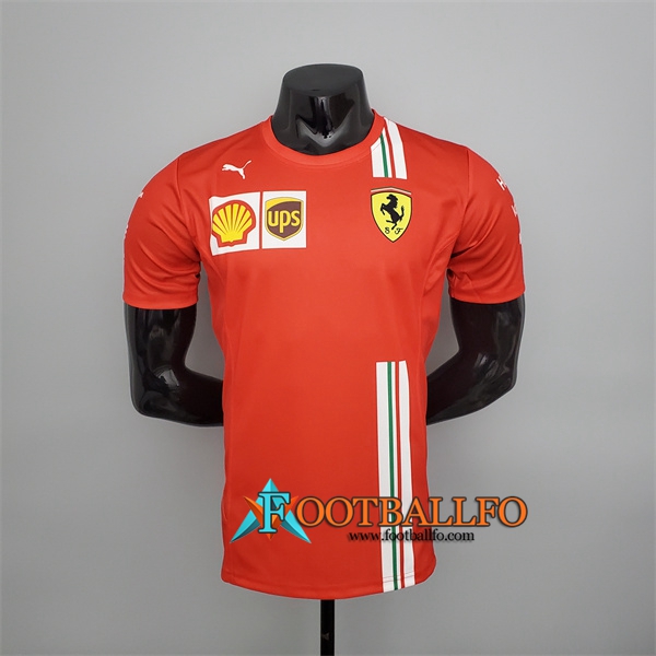 T-shirt F1 Scuderia Ferrari red 2022