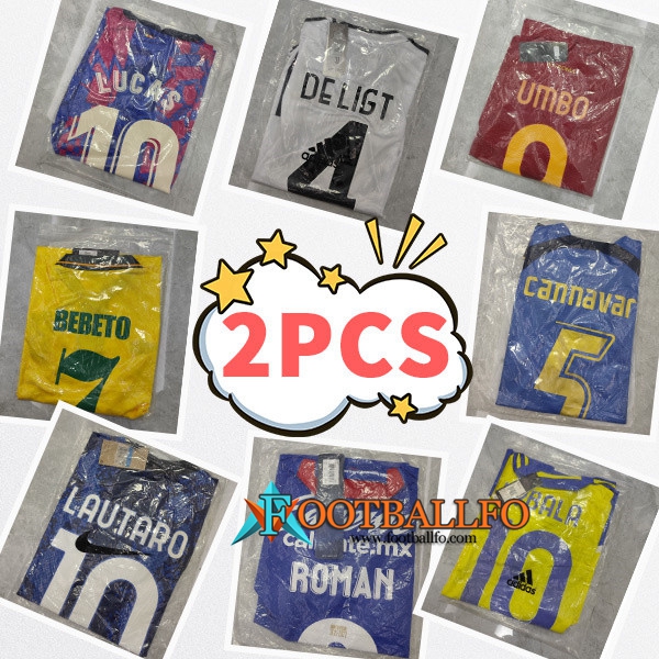 Camisetas De Futbol Yes Numbers - Enviado al azar 2PCS
