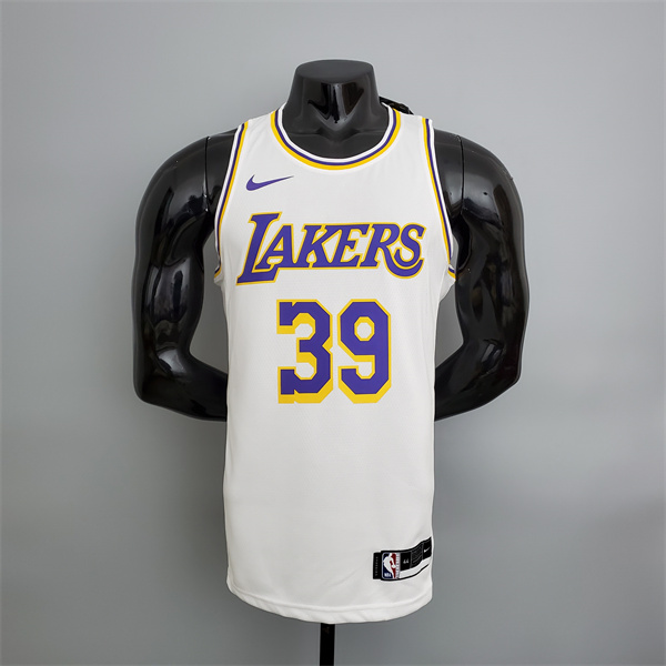 Camisetas Los Angeles Lakers (Howard #39) Blanco Encolure Ronde