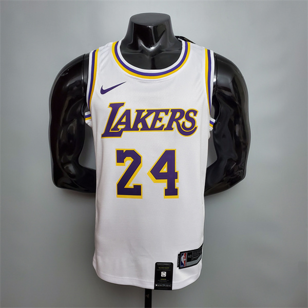 Camisetas Los Angeles Lakers (Bryant #24) Blanco