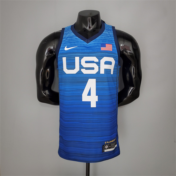 Camisetas Jeux Olympiques (Beal #4) USA Team 2021 Azul