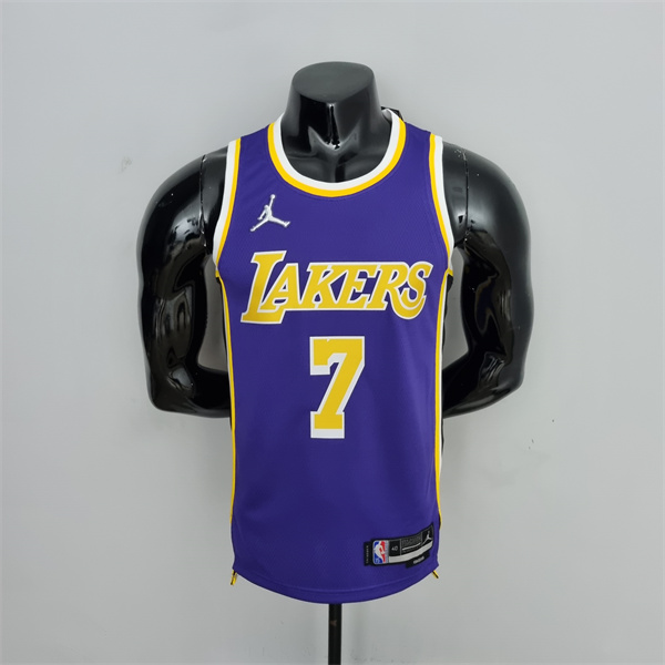 Camisetas Los Angeles Lakers (Anthony #7) Púrpura 75th Anniversary