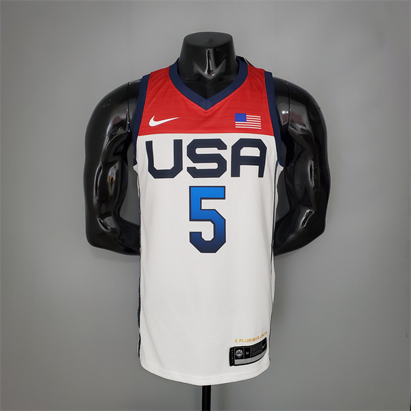 Camisetas Jeux Olympiques (Laviine #5) USA Team 2021 Blanco