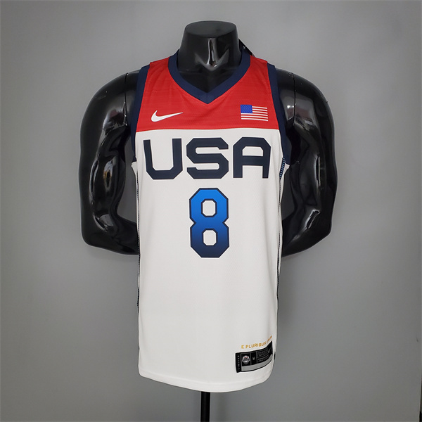Camisetas Jeux Olympiques (Middleton #8) USA Team 2021 Blanco