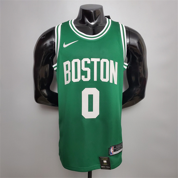 Camisetas Boston Celtics (Tatum #0) Verde